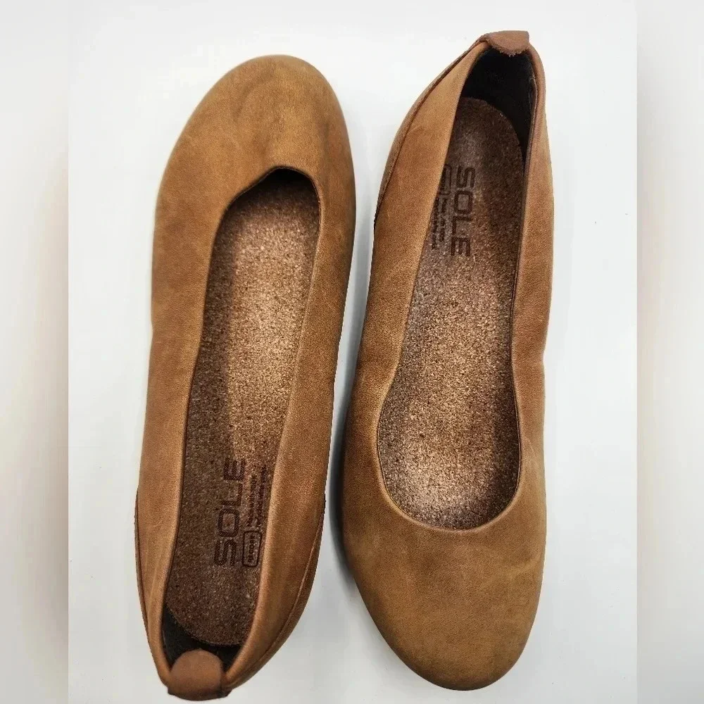 SOLE District Recork Grace Flats Womens Size 8.5 Comfy Casual Summer